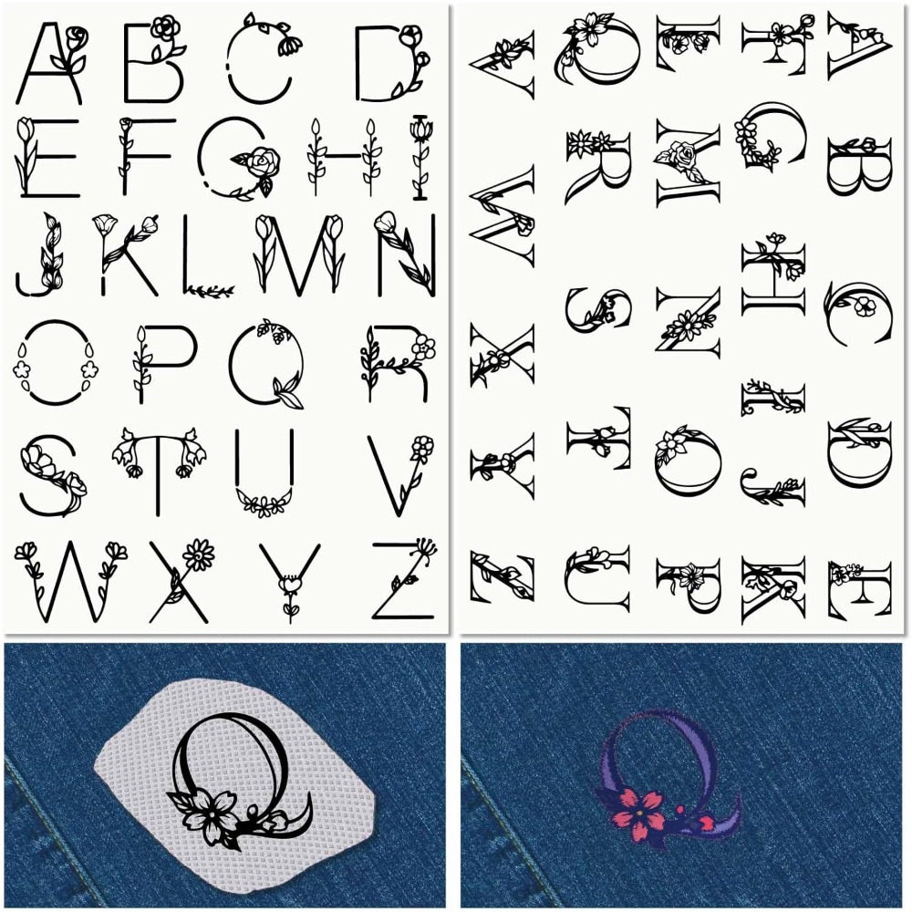 Embroidery Water - Mektup A-Z Suda Çözünür Nakış Stabilizatörleri