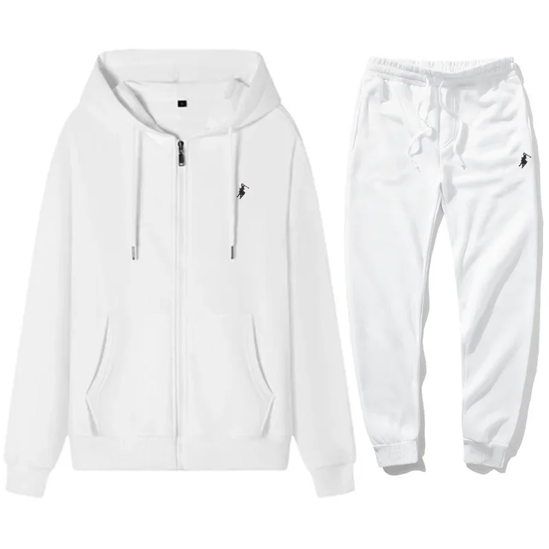 Embroidery Style - 2026 erkek klasik kapşonlu spor pantolon