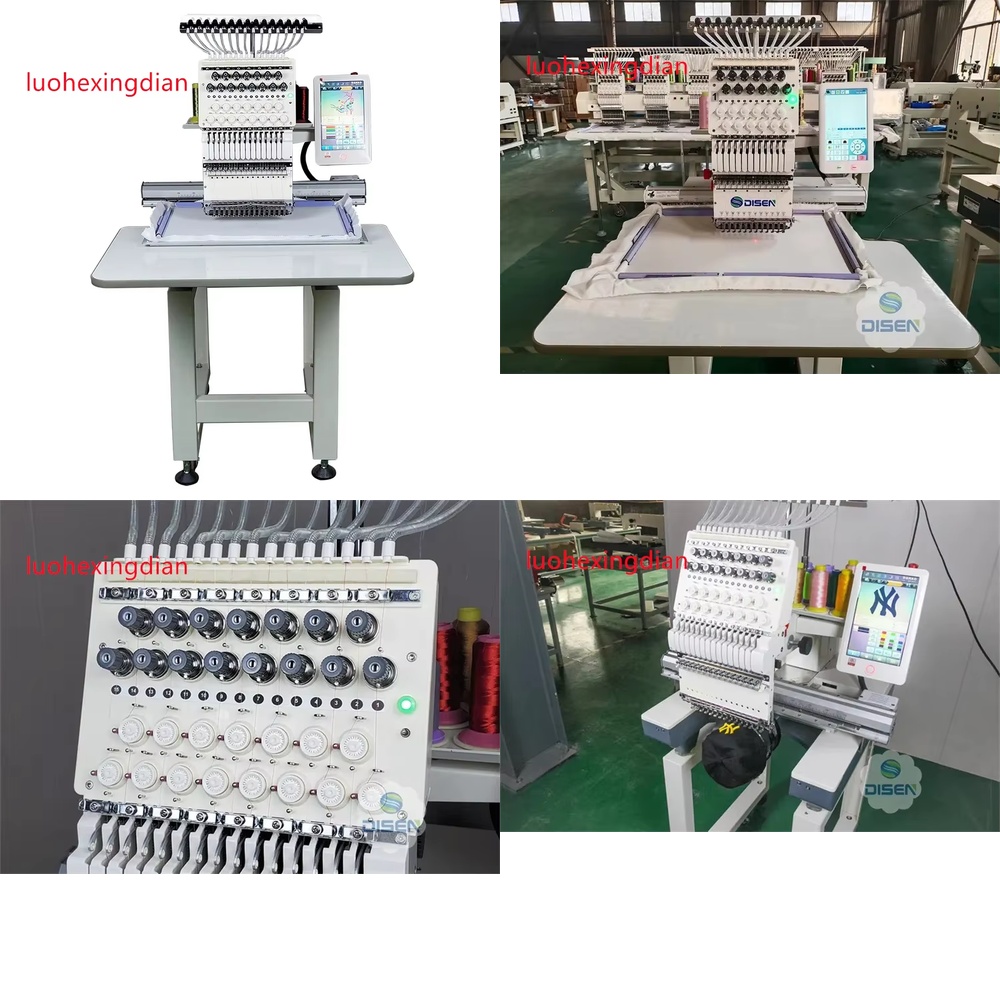 Embroidery Hat Machine - Tek Kafalı Yüksek Hızlı Tam Otomatik