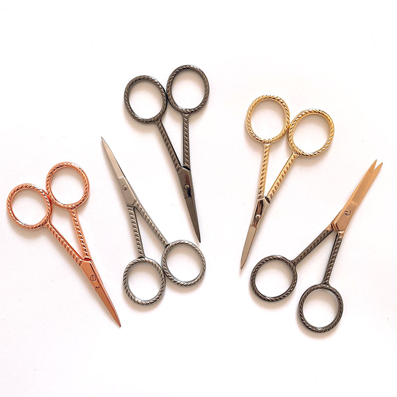 Embroidery Scissors Small - 1 adet 10cm Mini Vintage makas