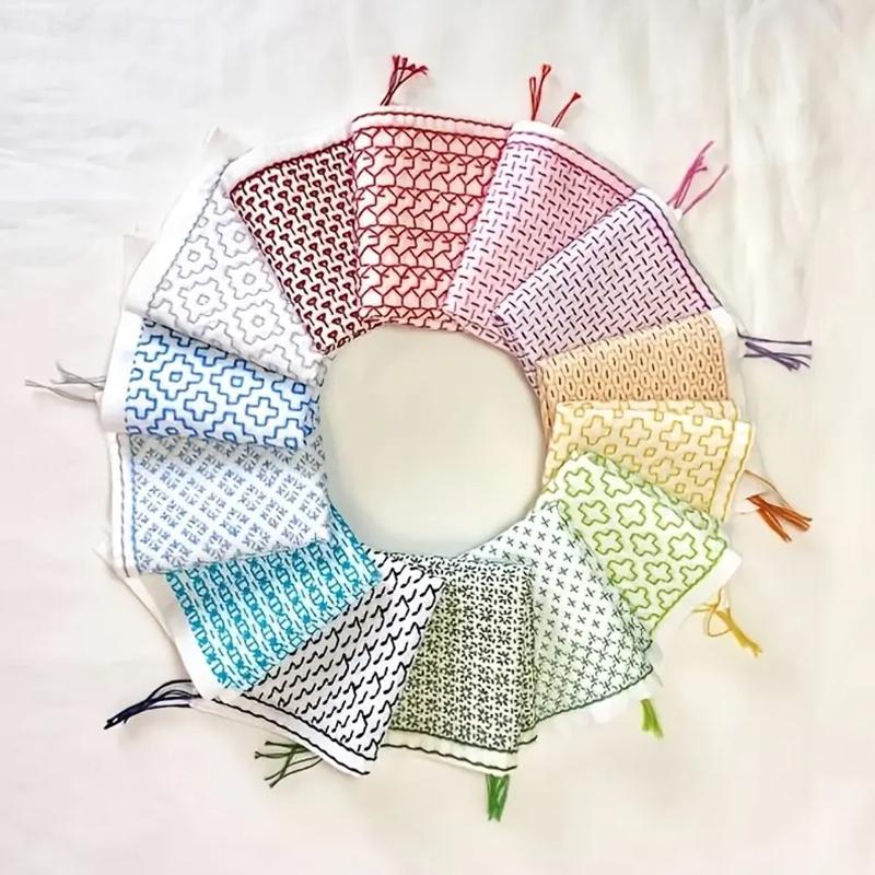 Embroidery Water - 9/32 adet iplik ve iğneler denim