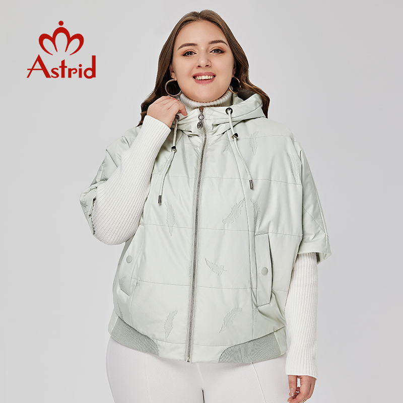 Embroidery Quilting - Astrid 2022 bahar kadın Parkas artı