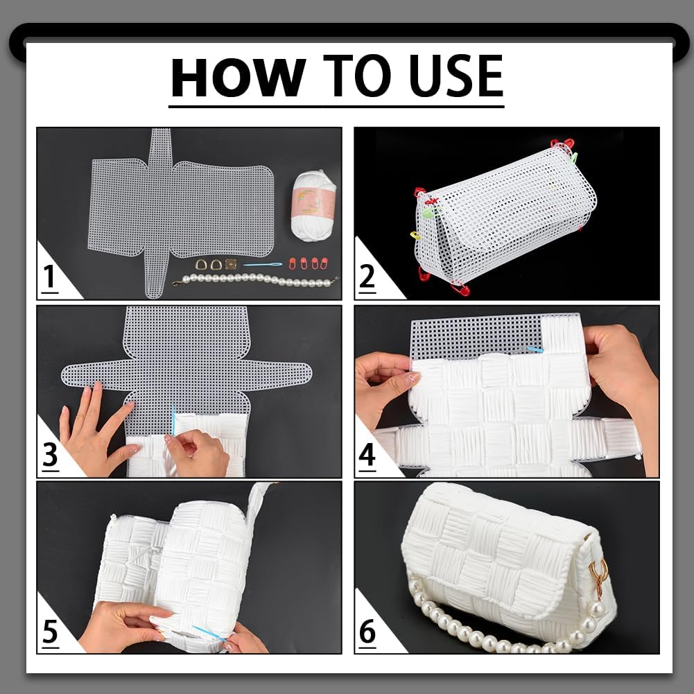 1-4 Adet Plastik Örgü Tuval Ça - Embroidery Canvas incelemesi ve fiyatı