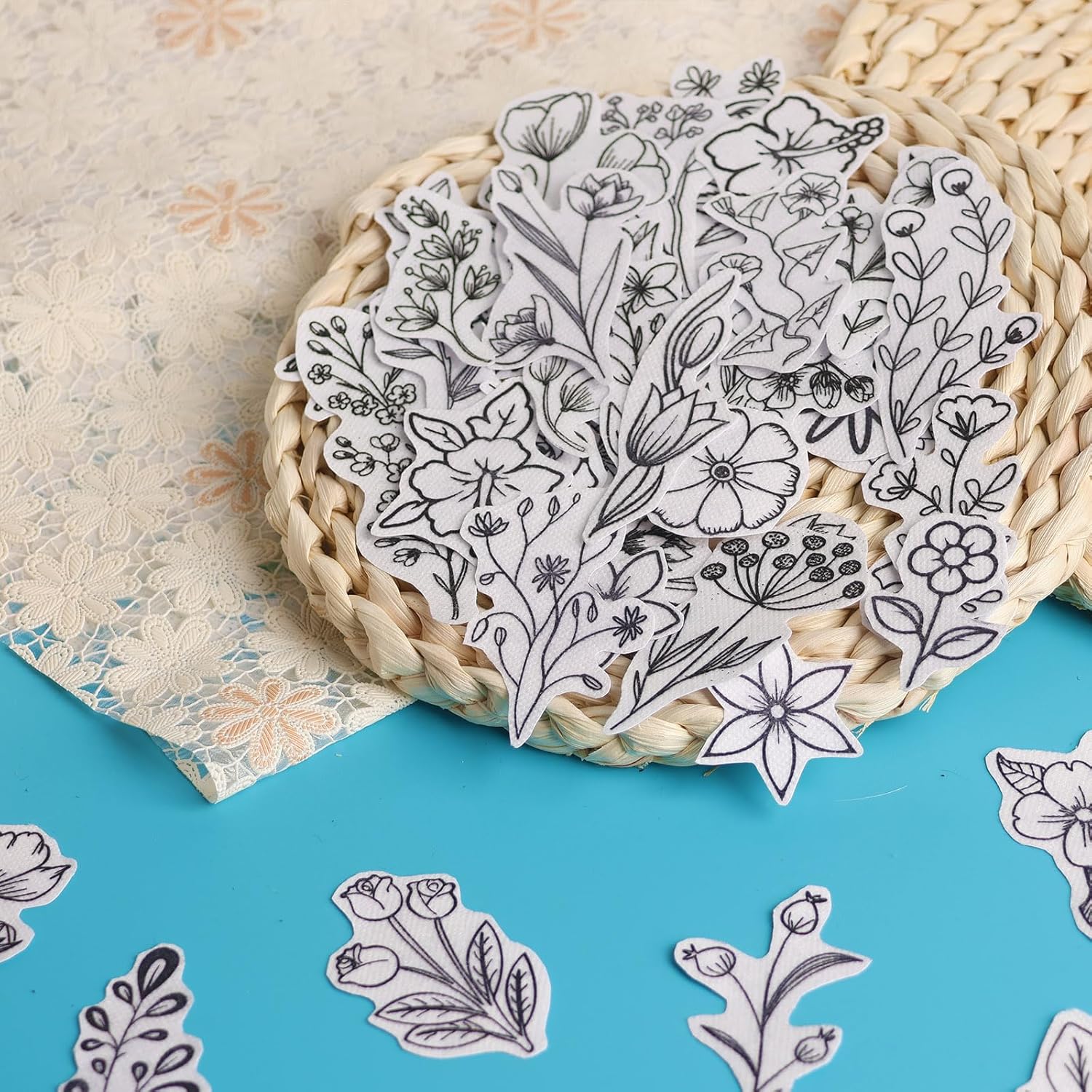 50 Adet Suda Çözünür Nakış Sta - Embroidery Quilting incelemesi ve fiyatı