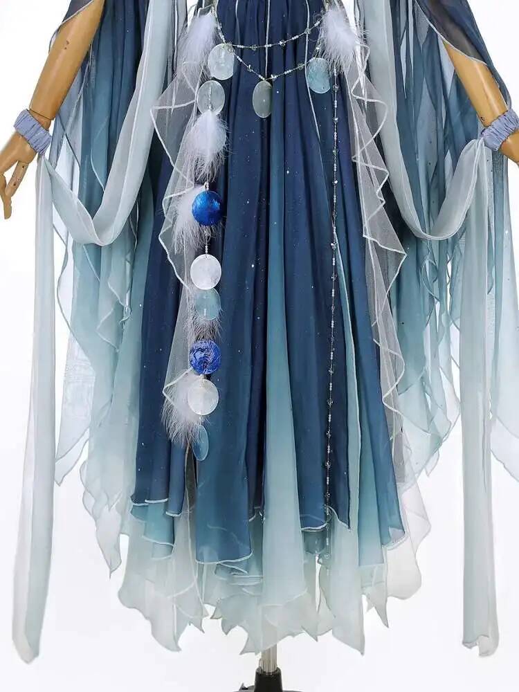 Egzotik Mavi Elbise Ağır İşlem - Embroidery Style incelemesi ve fiyatı