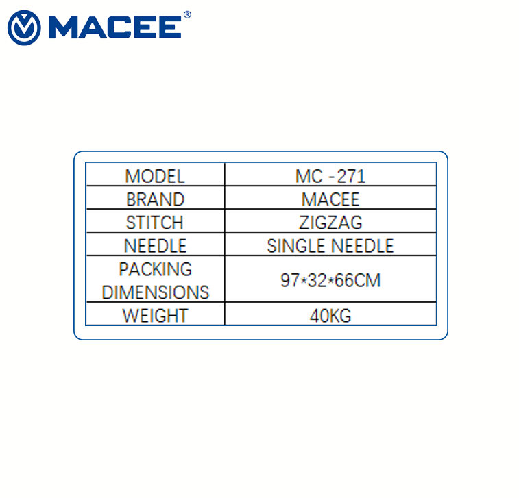 MC 271 Endüstriyel El Nakışı D - Embroidery Zig Zag Stitch incelemesi ve fiyatı