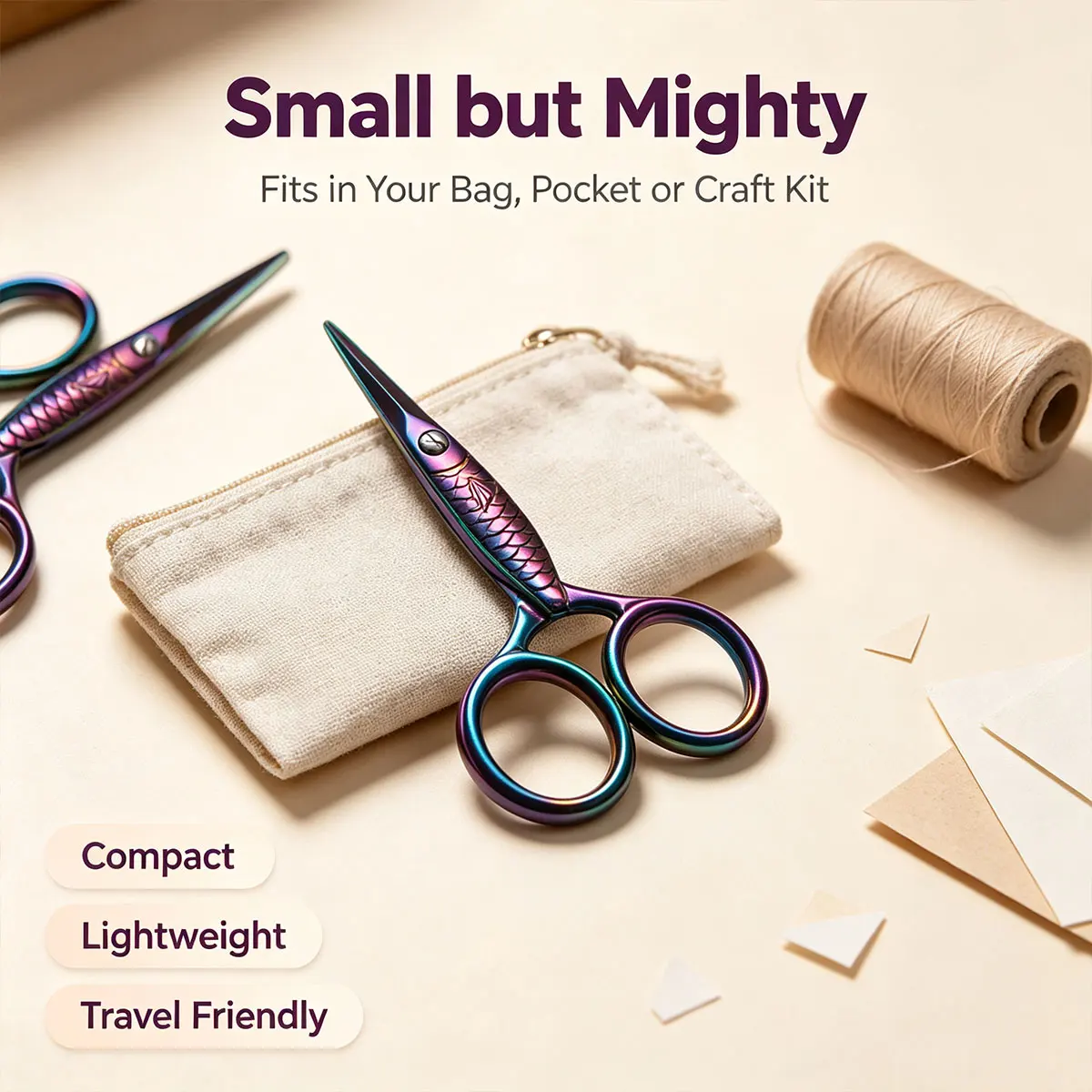 Paslanmaz Çelik Vintage Makas  - Embroidery Scissors Small incelemesi ve fiyatı