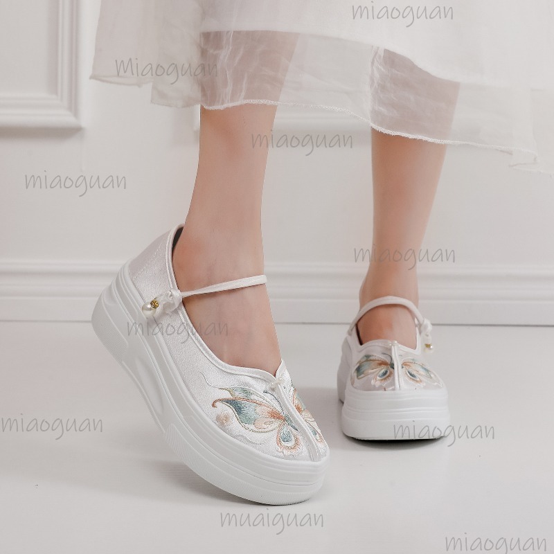 Kadın Çin Tarzı İşlemeli Platf - Embroidery Style incelemesi ve fiyatı