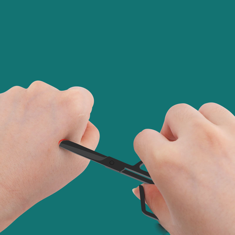 1 adet siyah gümüş düzensiz ma - Embroidery Scissors Small incelemesi ve fiyatı