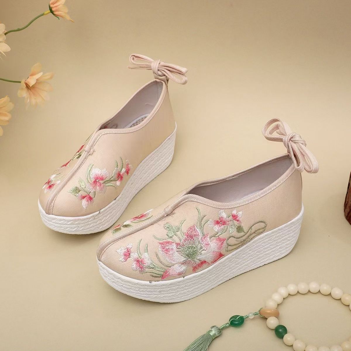 Kadın Etnik Tarzı Dolgu Topukl - Embroidery Style incelemesi ve fiyatı