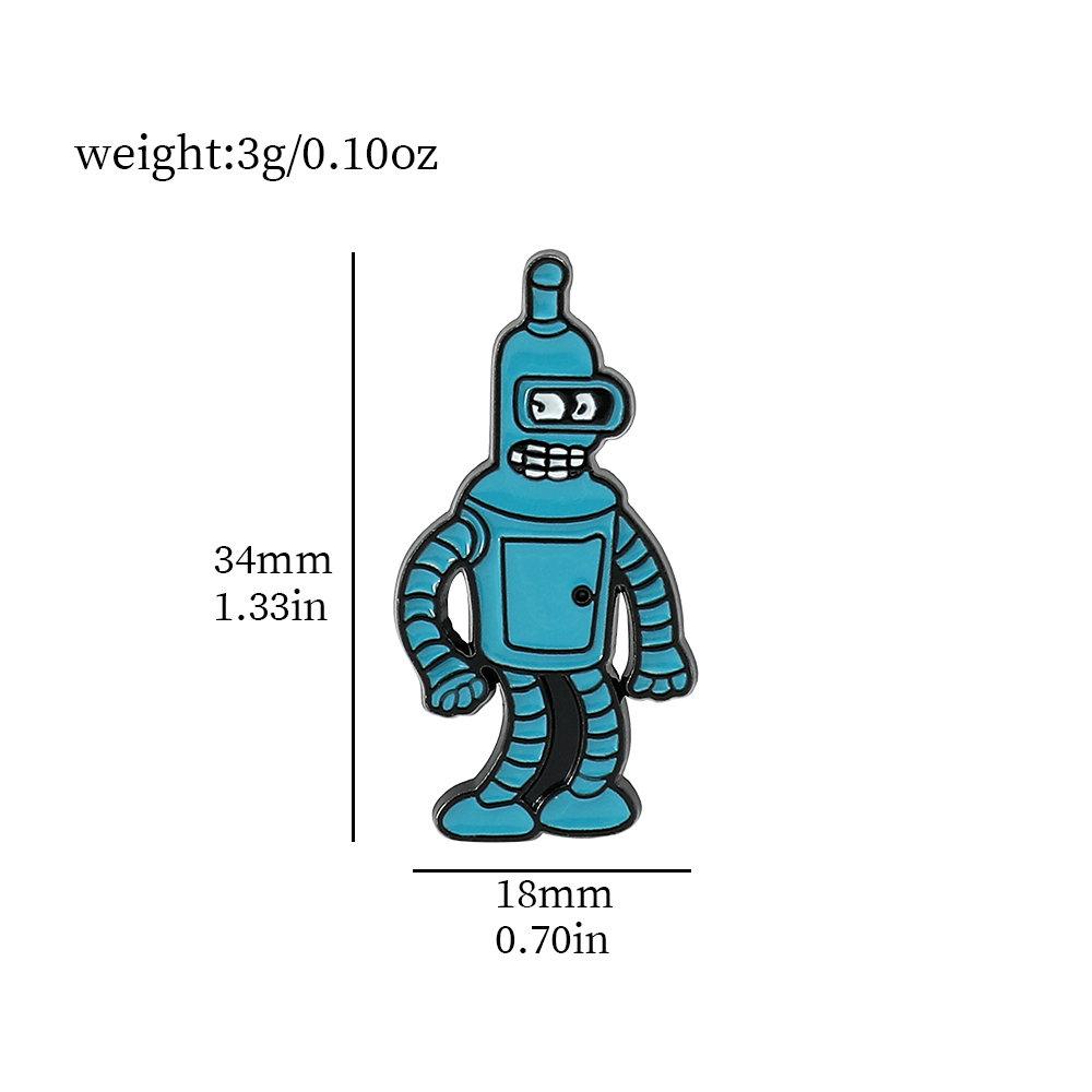 Robot Broş Sevimli Karikatür Ş - Embroidery Tulle incelemesi ve fiyatı