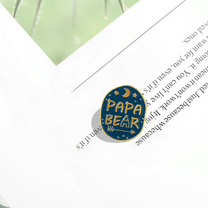 Mama Papa Ayı Emaye Pimleri Öz - Embroidery Love incelemesi ve fiyatı
