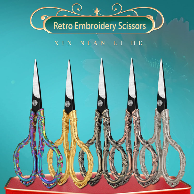 Yeni Asma Vintage Makas Terzi  - Embroidery Scissors Small incelemesi ve fiyatı